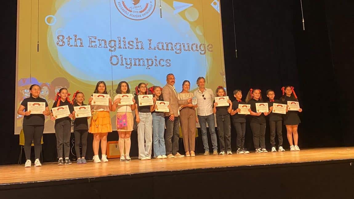 8. Kdz. Ereğli İngilizce Dil Olimpiyatları’nın (8 th English Language Olympics) “İngilizce Şarkı” Yarışması